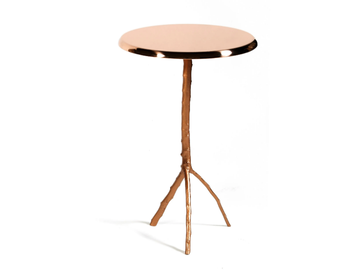 EMBRACE - Round high side table for living room by Ginger & Jagger - view 2